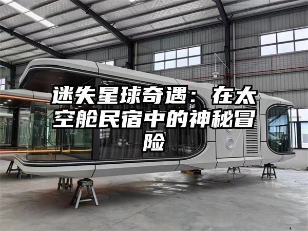 迷失星球奇遇：在太空舱民宿中的神秘冒险