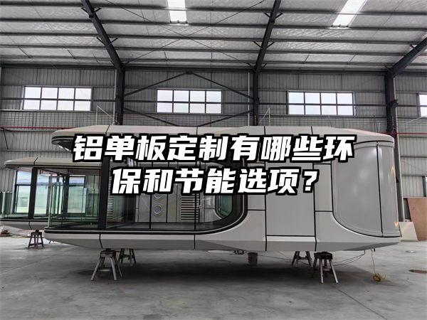 铝单板定制有哪些环保和节能选项?